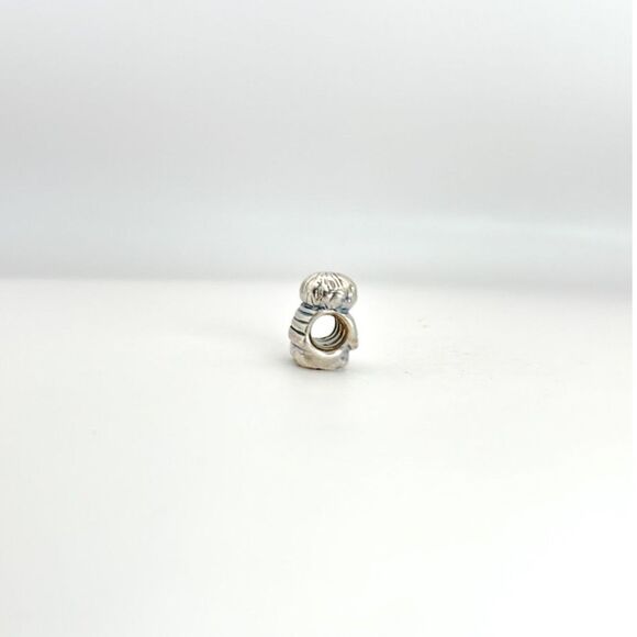 Pandora Silver Little Boy Retired Authentic Charm - Picture 3 of 4